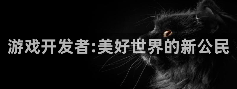 im电竞官网注册地址：游戏开发者:美好世界的新公民